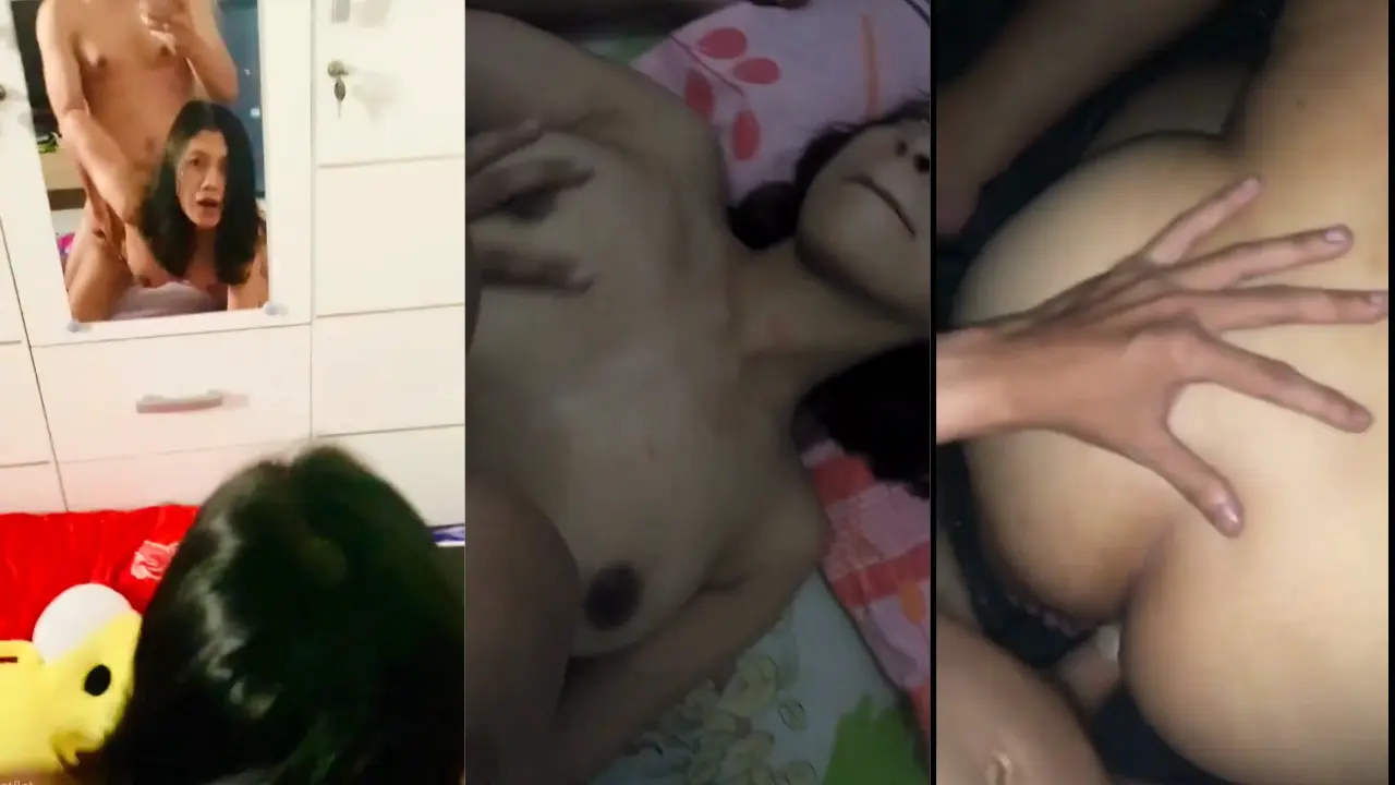 Arini bali tobrut, main sambil liat kaca (HD)