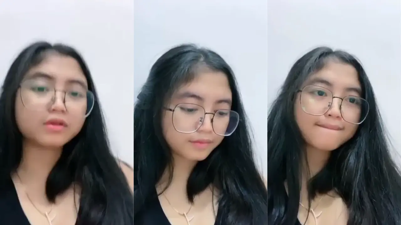 Cewek kacamata yang meresahkan 