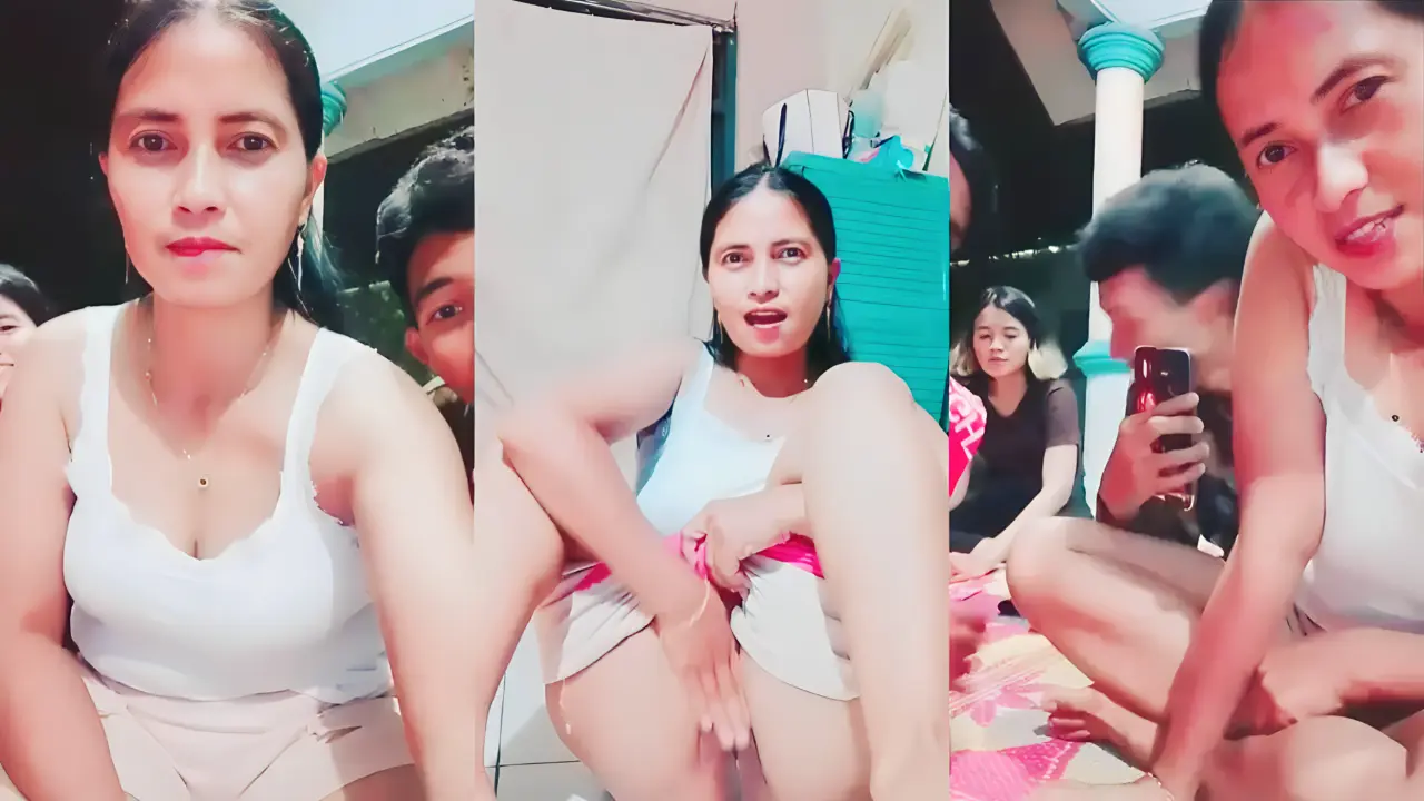 Mama tiri ngajarin sange 