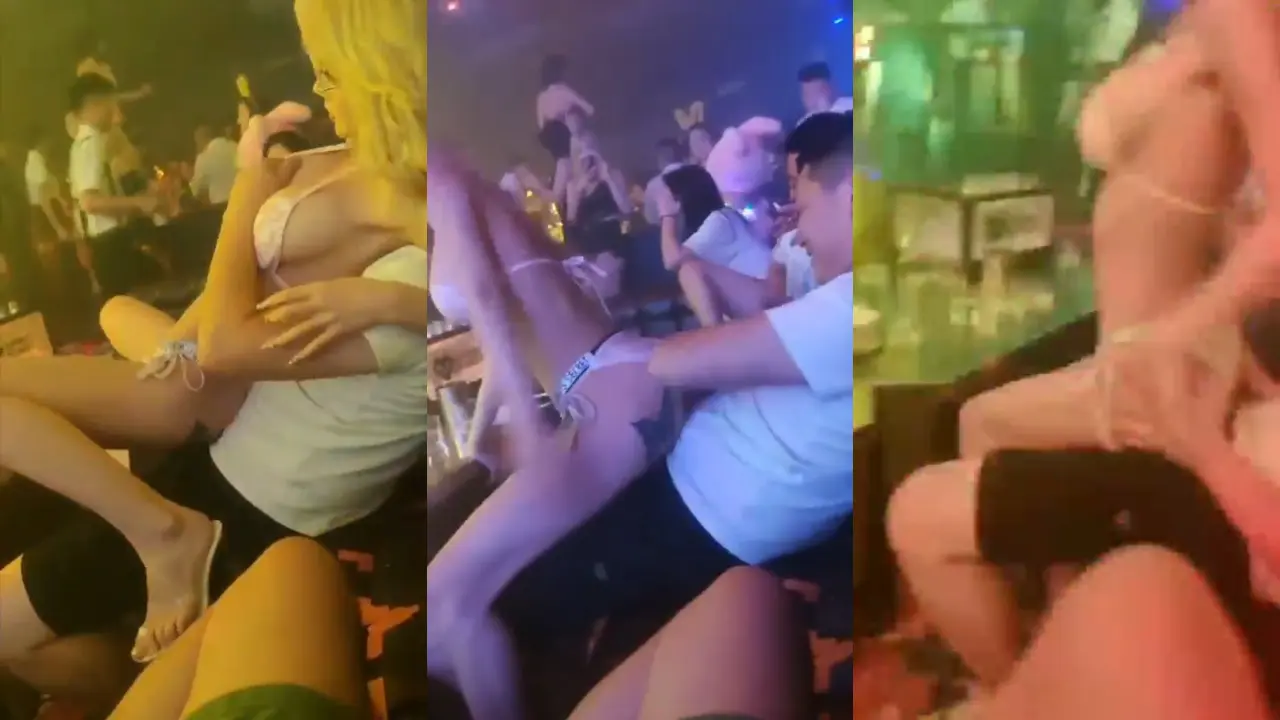 Pesta Malam Di bar Cina