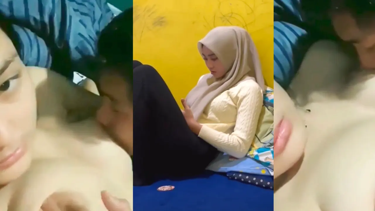 FULL HD Cewek Hijab Klimaks Banget sama Pacarnya