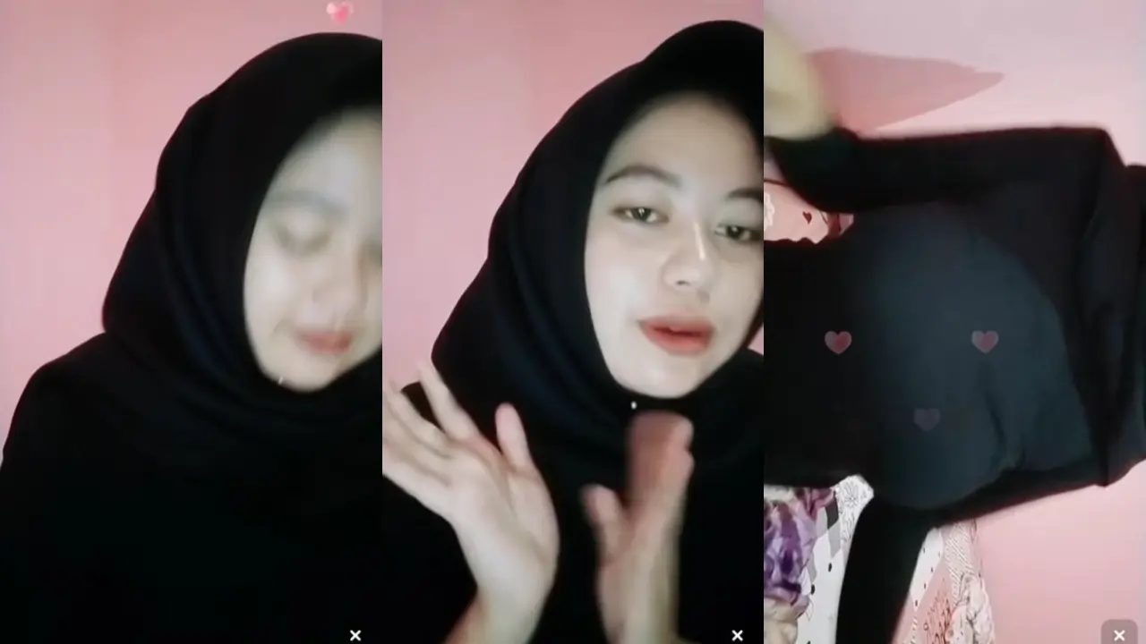 Nana Jilbab Cantik Nekat Bugil Menit 13 Pulen Susunya