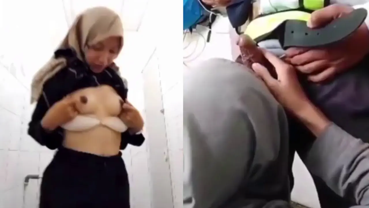 Karyawan Mall Lagi Pamer Memek Malah Ada Pak Satpam