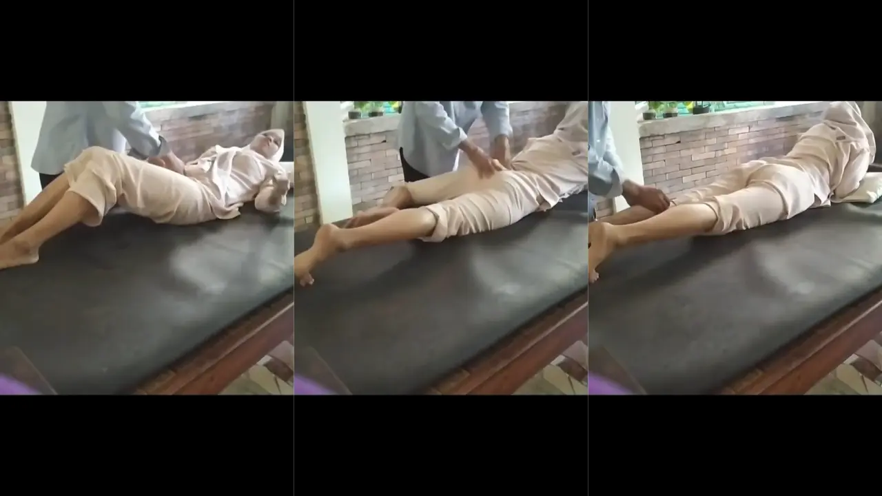 Binor sange abis dipijit kakek di tempat2 terlarang