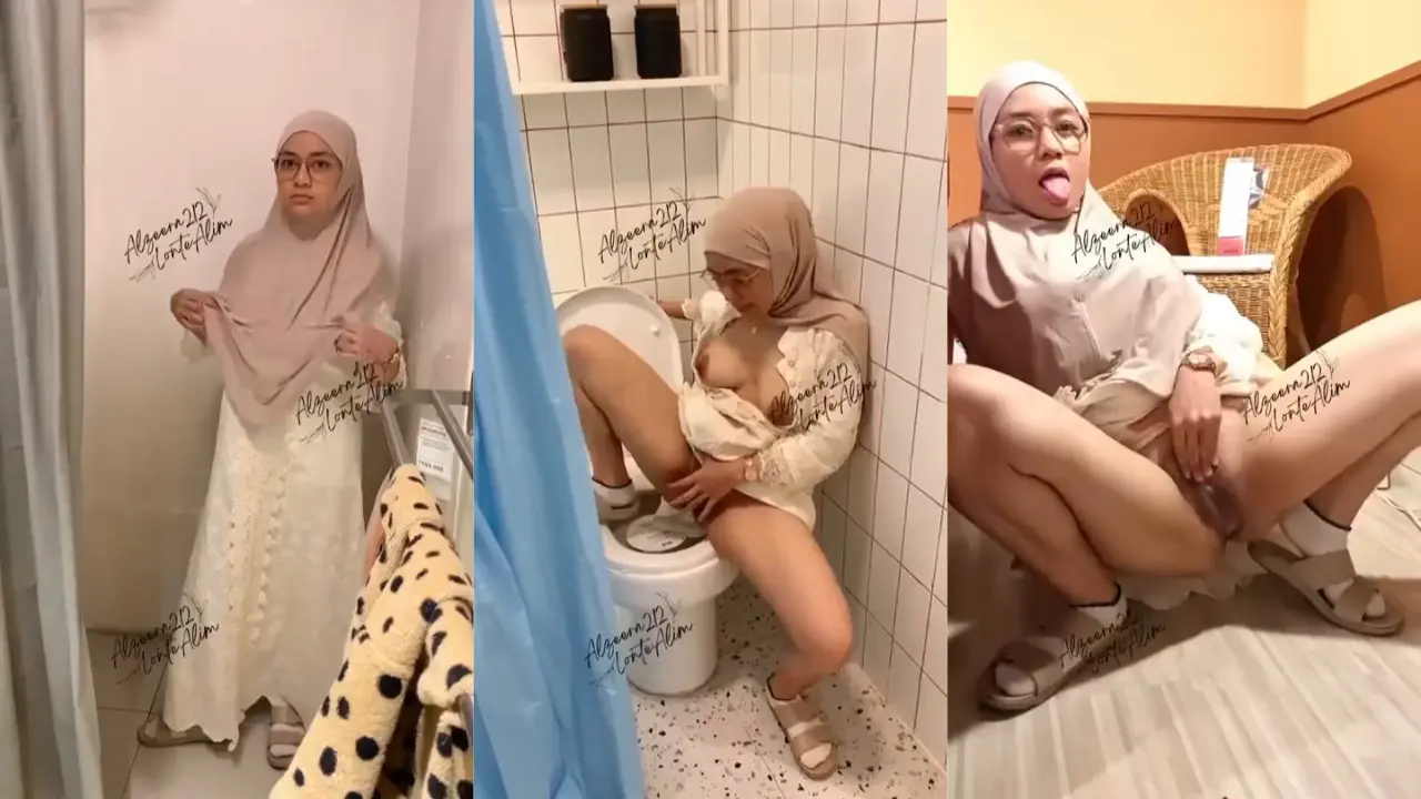 ZEERA Cewek Hijab Binal Nekad Buka Bukaan Di Restoran