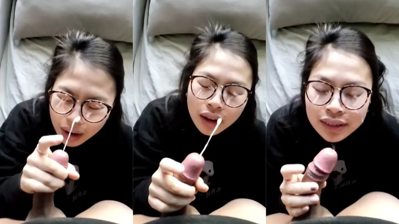 Pejuh kental buat masker pacar