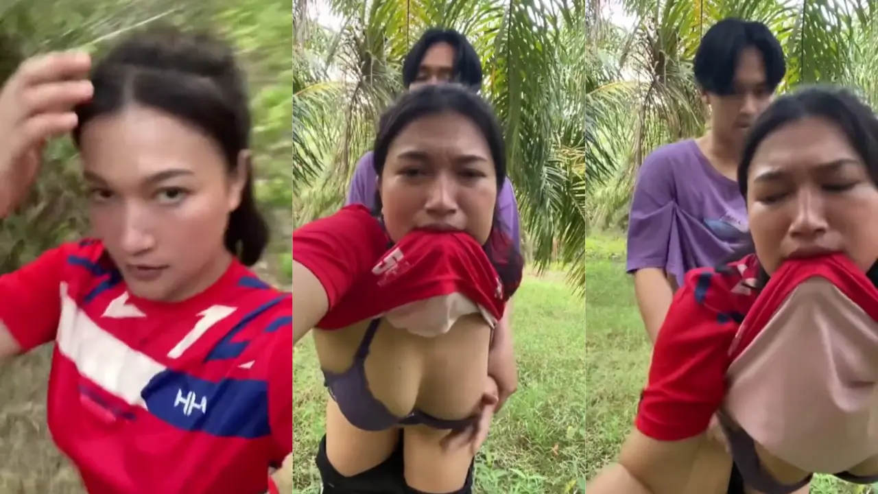 Main Di Kebun Sawit Milik Orang Mumpung Lagi Sepi