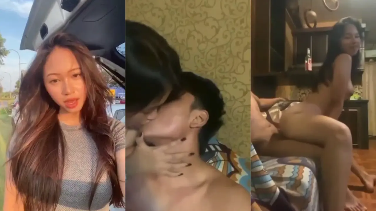 Cewek Viral Tiktok Ciuman Panas Trus Diewe di Kamar Full Scene