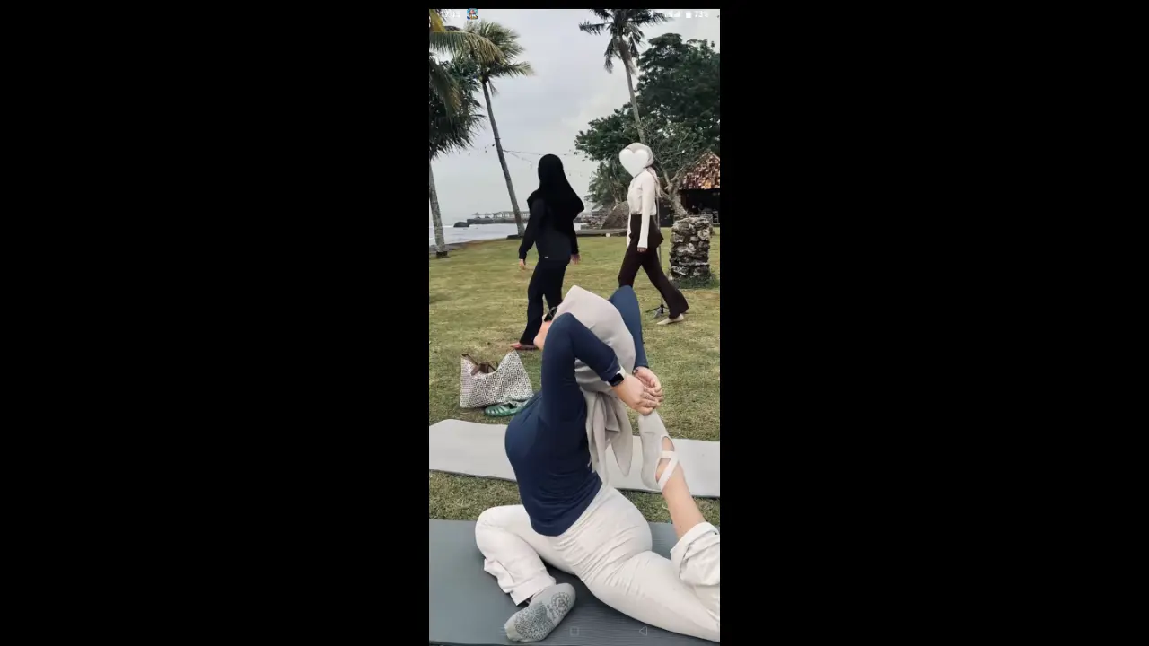 Cewek gym vcs sama kk senior