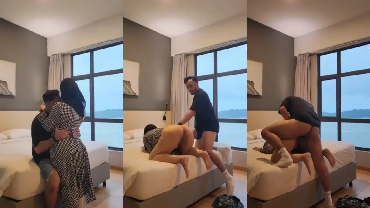Binor Selebgram Jilbab Virall check in hotel