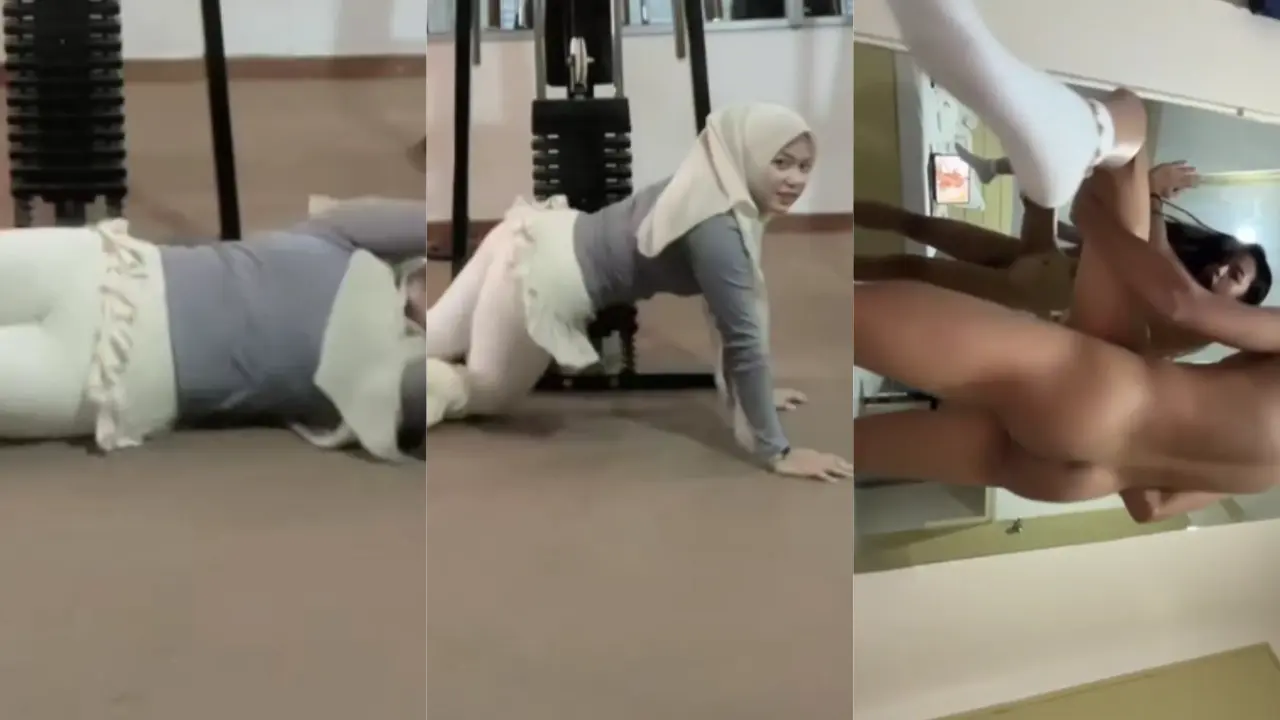 Gak bisa bayar sewa gym binor pulen dipakek senior di toilet sampek lemes