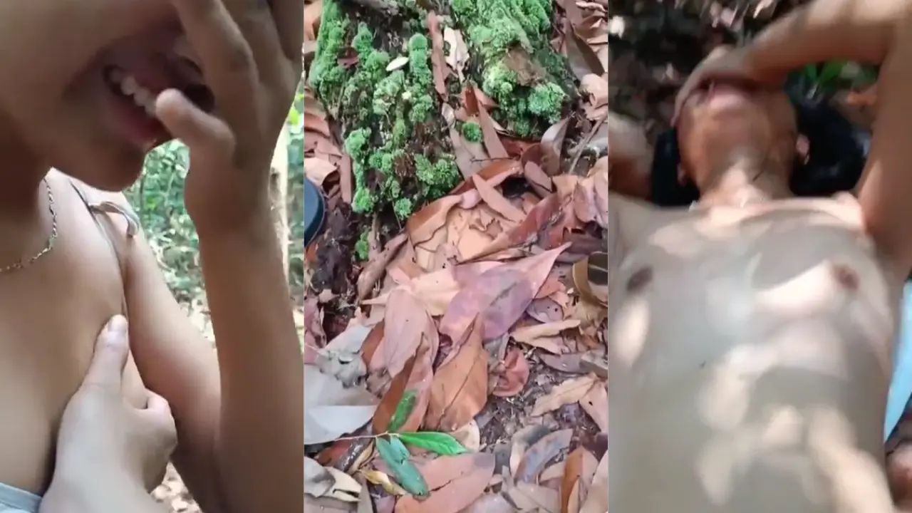 dua sejoli kebelet ngewe dihutan sama ayank