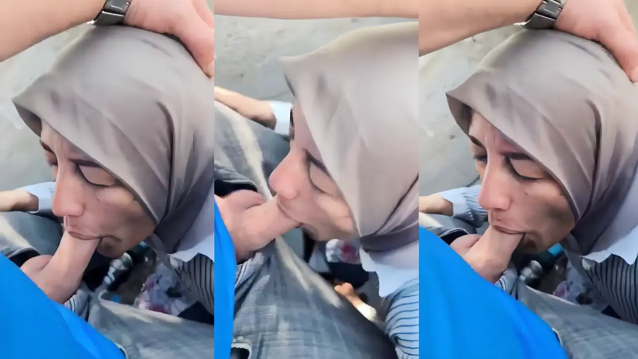 ibu ibu hijab nyepongin om