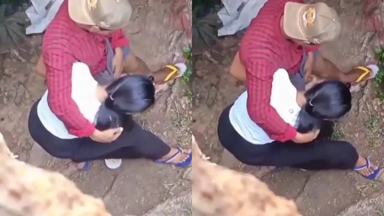 Minta kocokin tetangga samping rumah..
