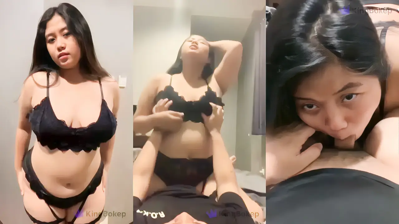 Miss Beelzewbub semok Kokop Kontol Lingerie Hitam