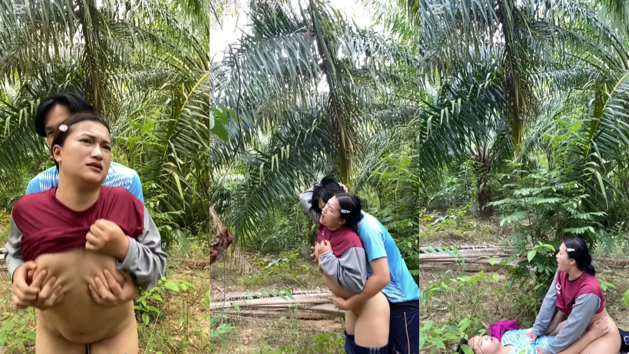 Niat nya mau ngarit, eh janda sebelah lewat
