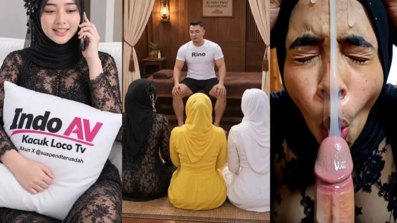Petualangan Arum Hijab Hitam - Arum vs Rino Badak, Kang Pijat - Original Rare Drama Ai Kacuk Loco Tv
