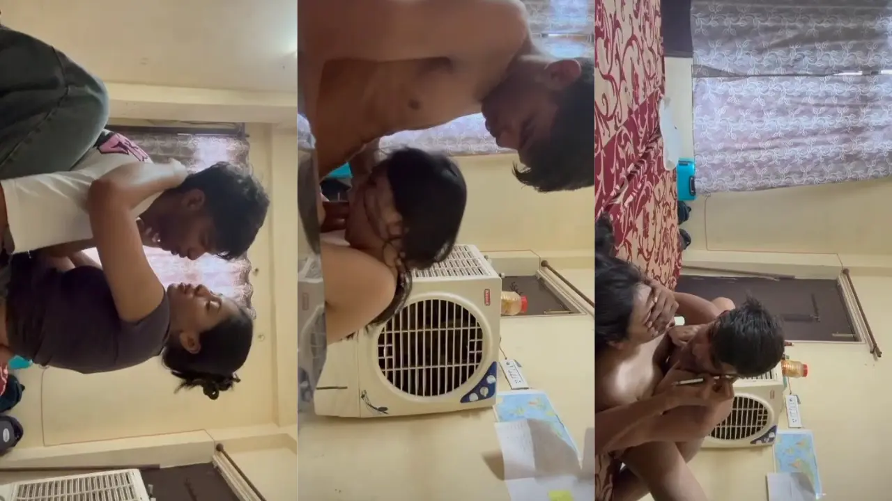 Pasangan Vrindapan Bercumbu Mesra