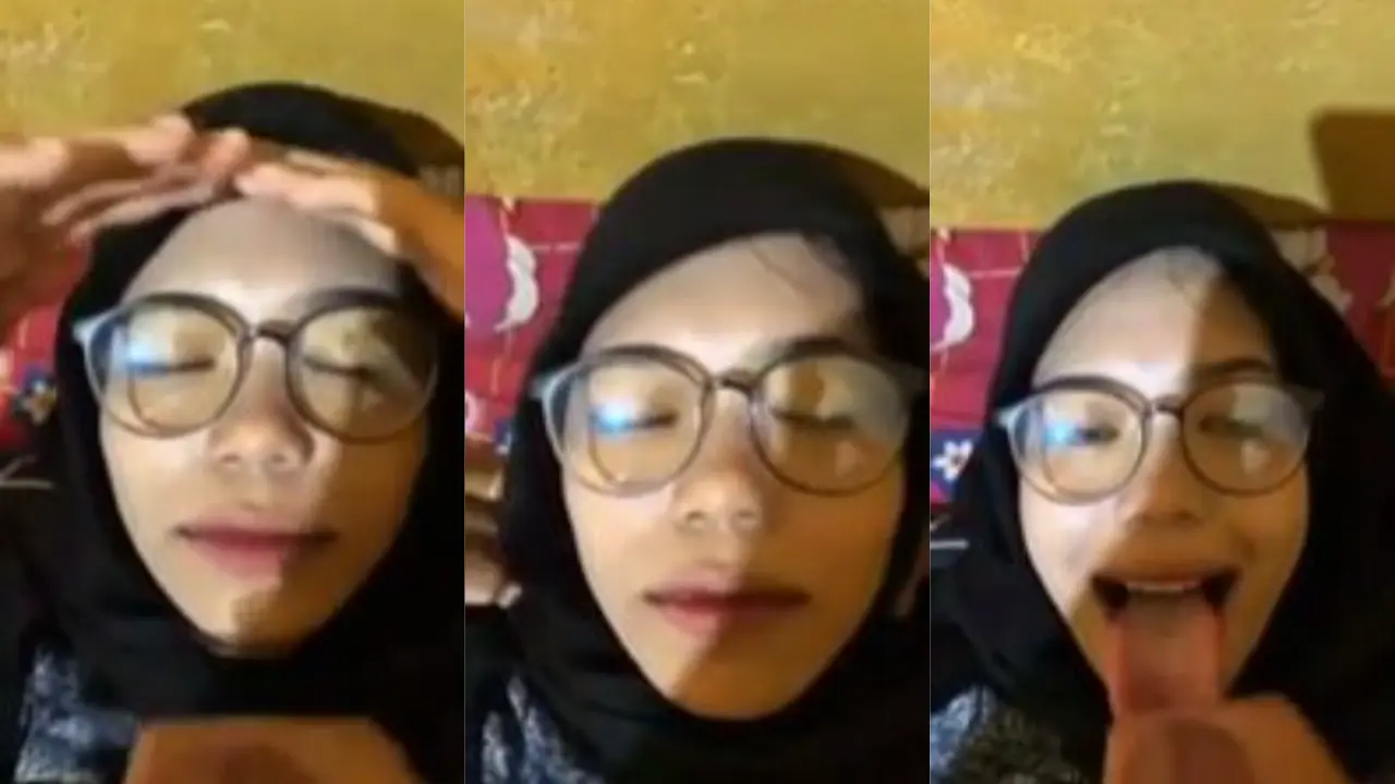 Hijab kaca mata lagi mesum (240)