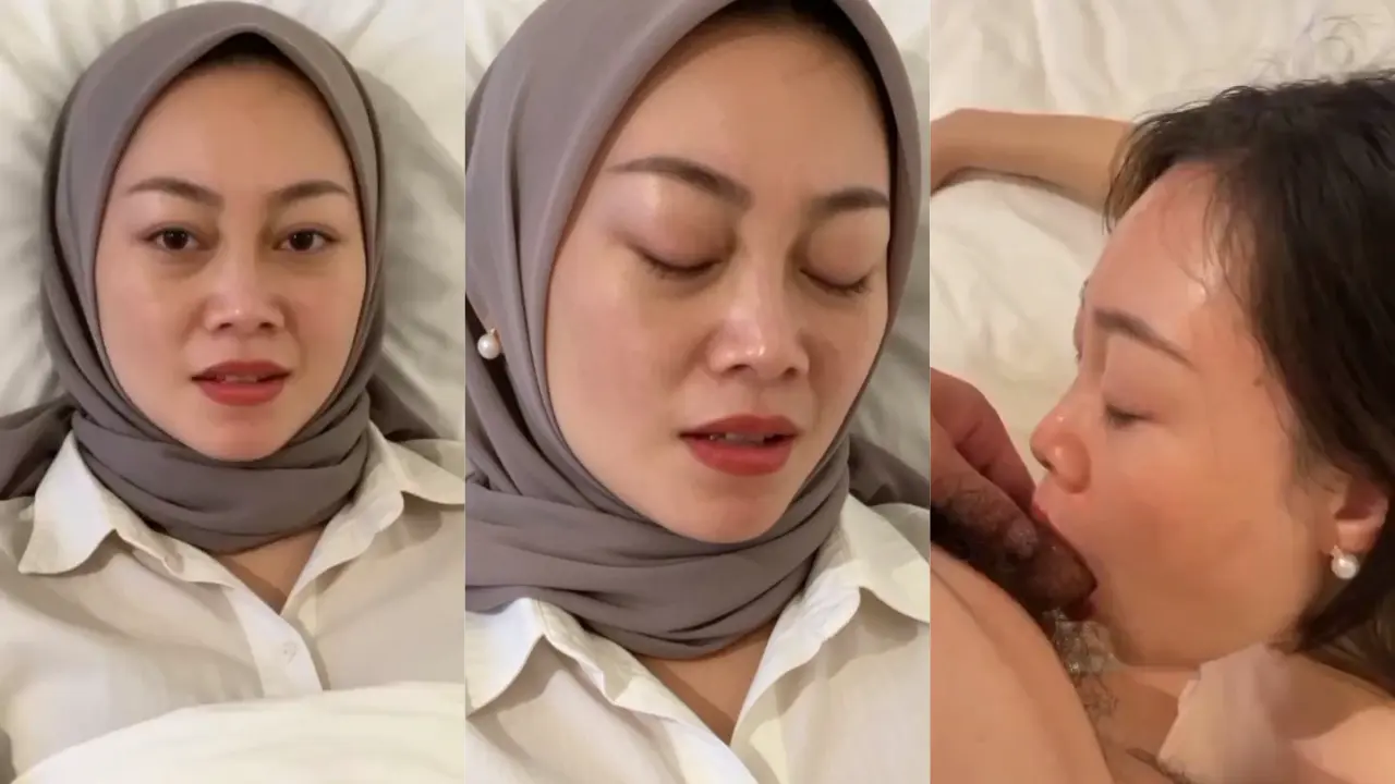 Tante hijab ternyata hyper juga . king zebra