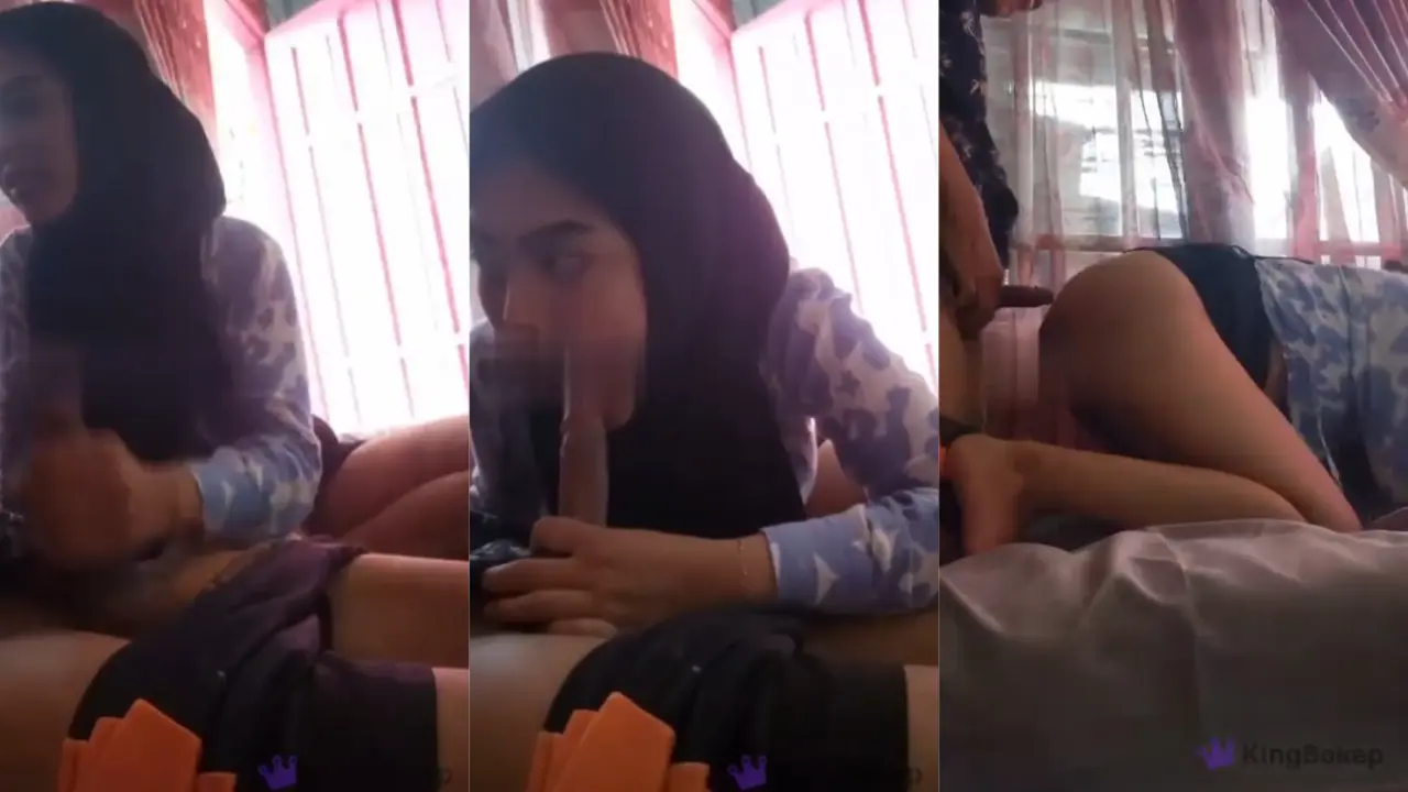 Video Jilbabers Kaget Pintu Rumah Masih Dibuka