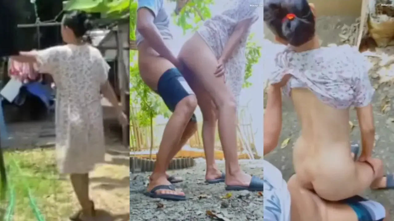 Tetangga Jemur Baju Mau di Ajak Ngewe