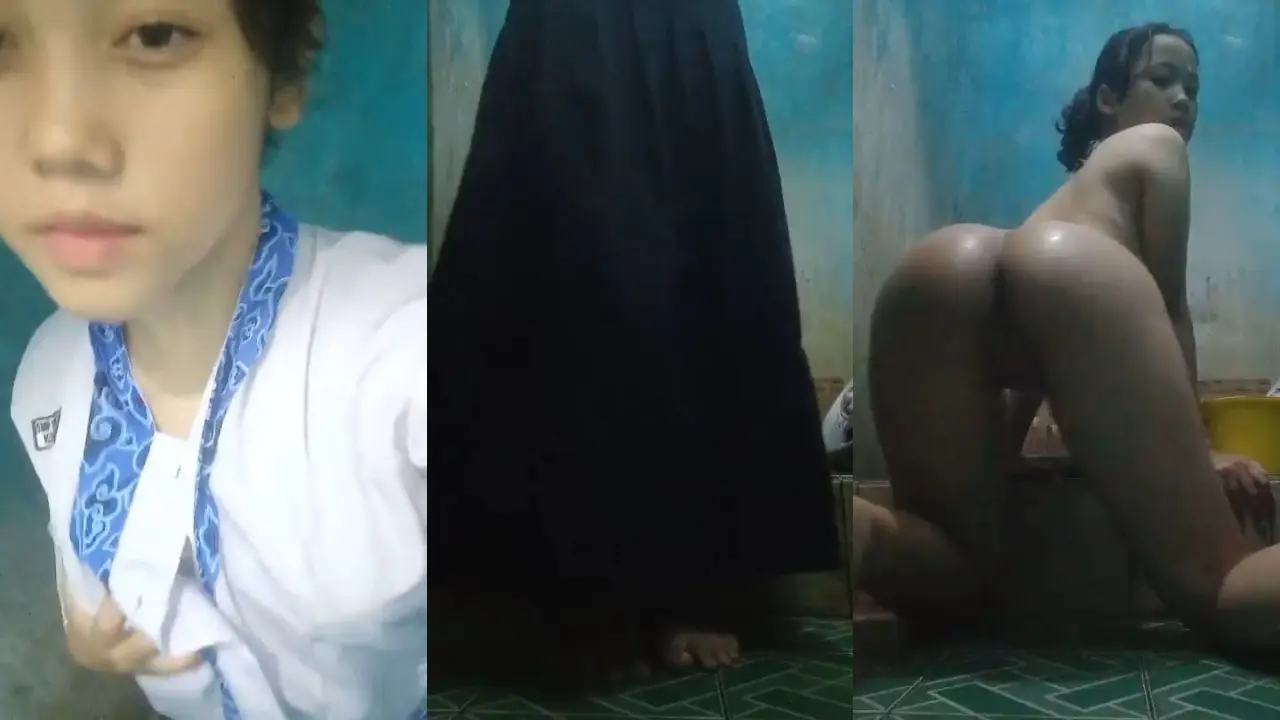 1 cewek cantik colmek di wc