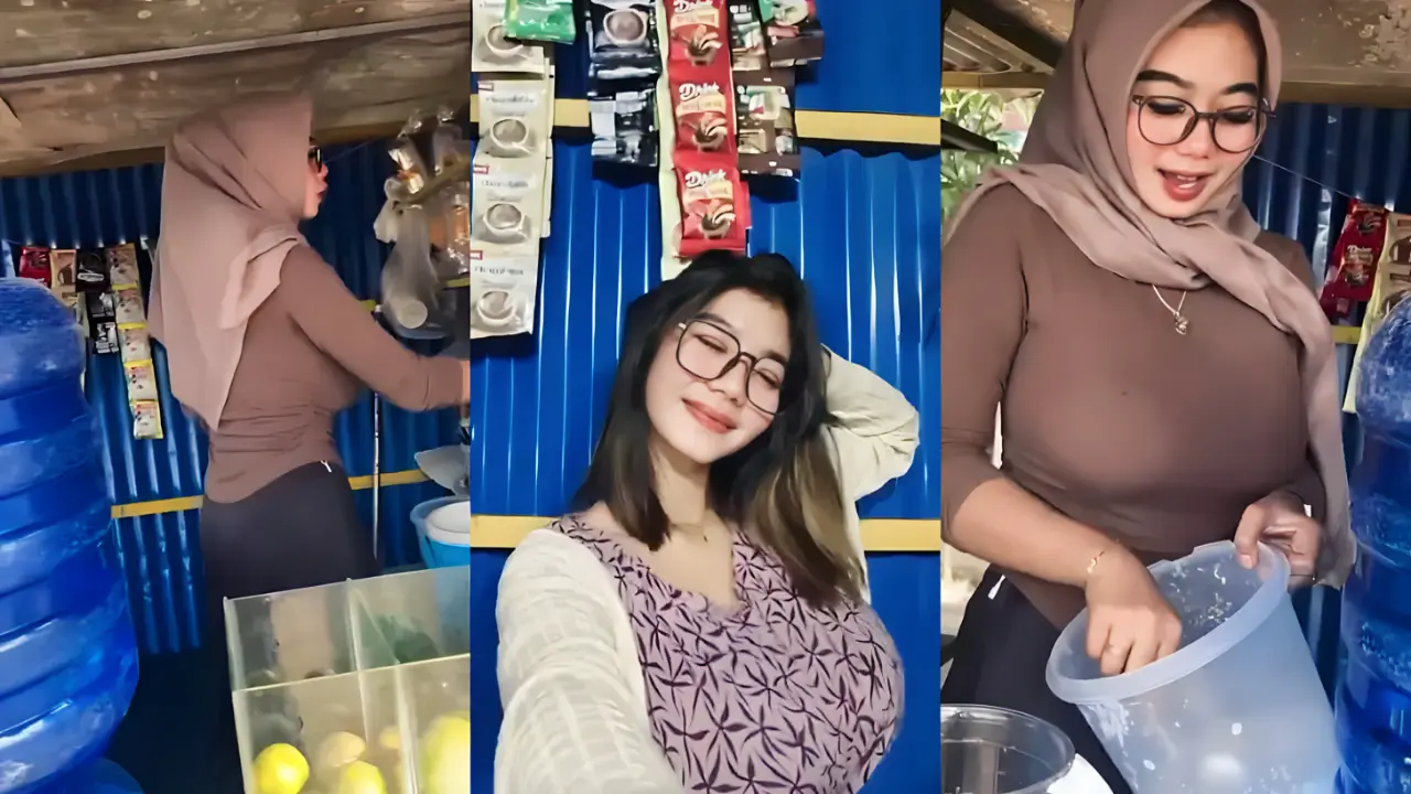 Winda jilboobs,Penjual es tiktok viral colmek (720)