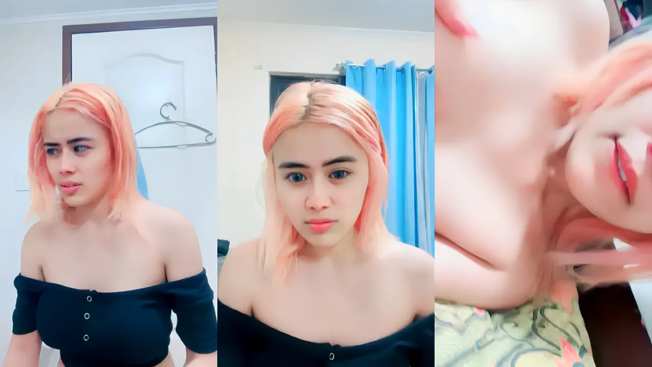 Teteh Rambut Merah Uting Pink Meki Pink