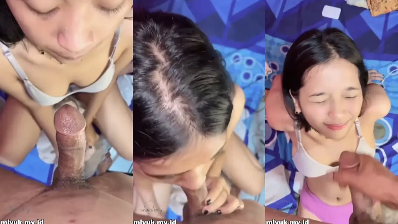 Om-om Diblowjob ABG Crot 