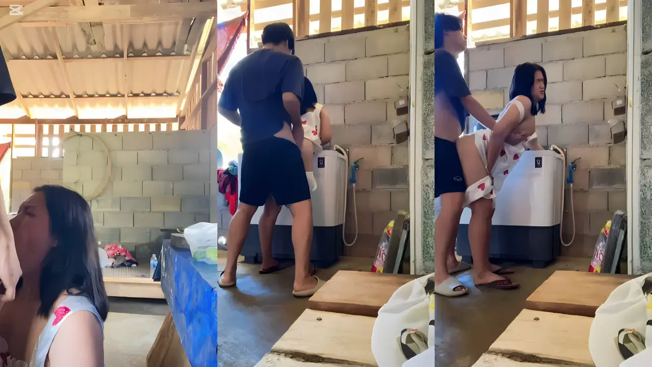 Gadis Sawit Malah Ketagihan Ngentot Di Dapur