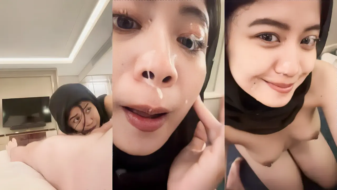 Hijab tindik sepong kontol bule (720)