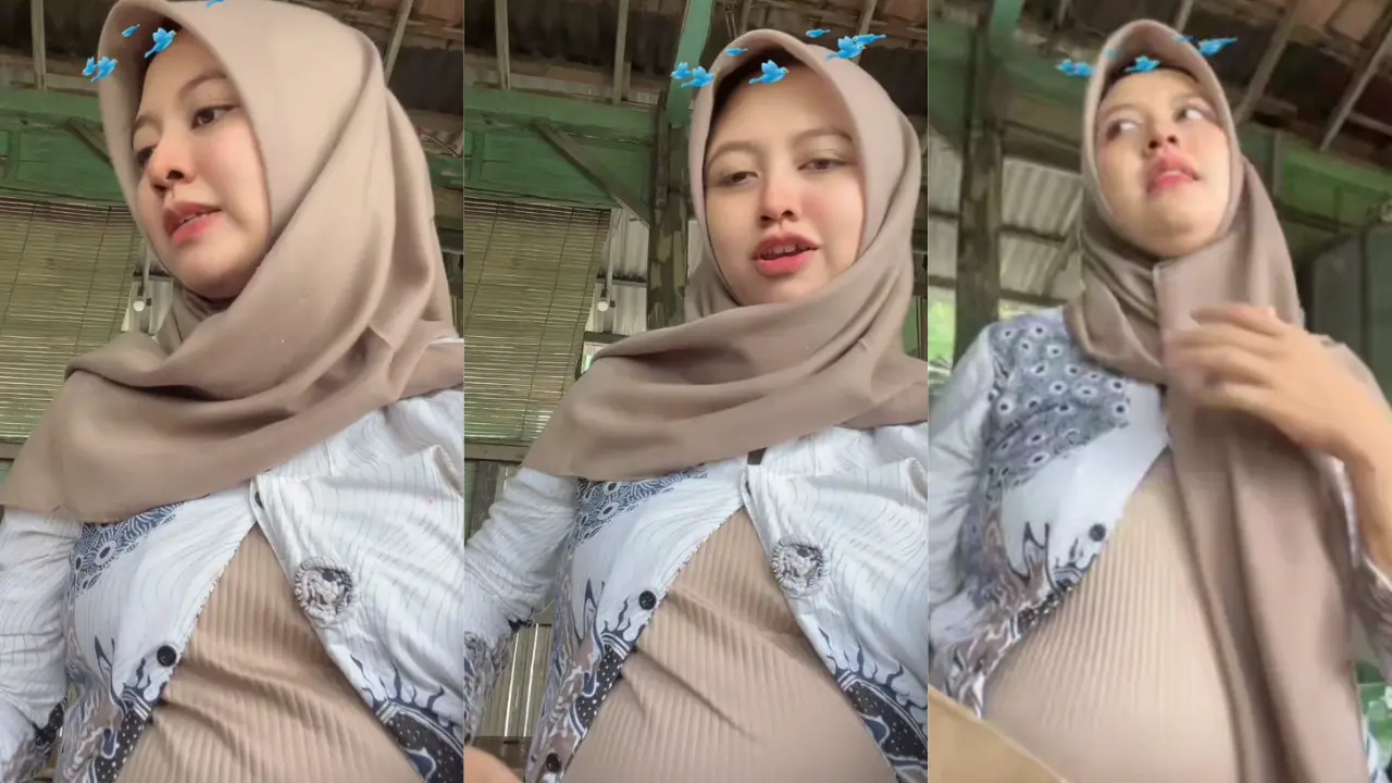  Bu guru hamil live sambil ngobrol sama teman (1080)