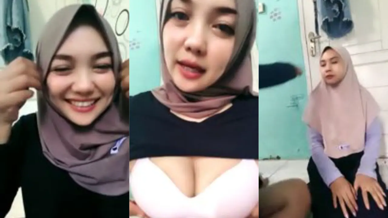 Tante Jilbab Cantik live Bar bar
