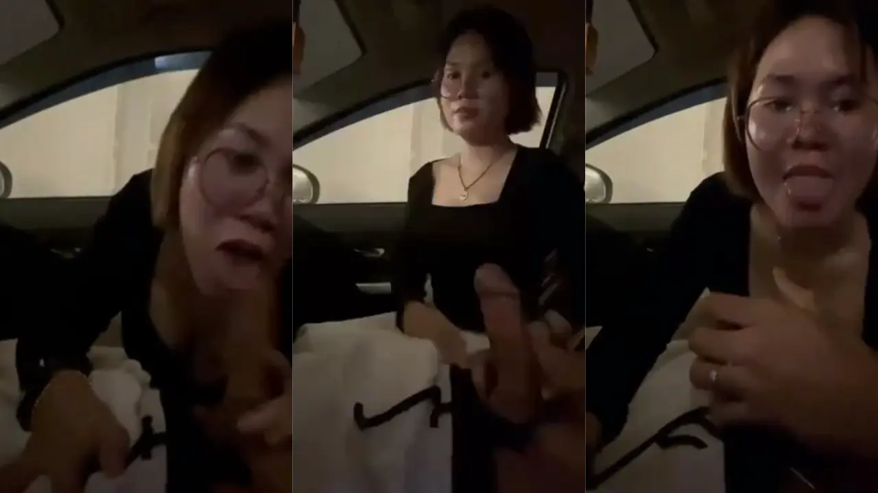 Kebaya_Ungu_Versi_Non_Hijab_Nyepong_Di_Mobil