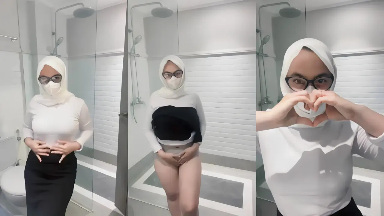 Hijab kacamata pamer body goals