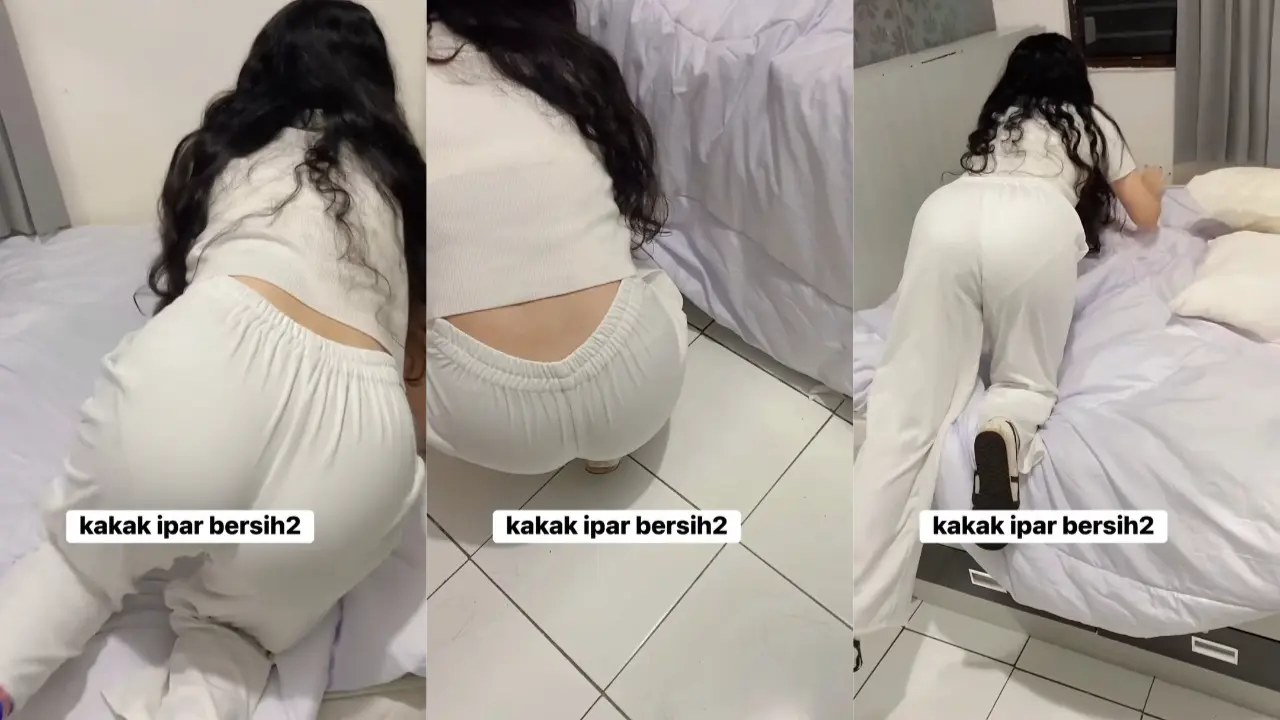 Kakak ipar gak tau kalo di rekam diem2 bodynya bikin coli