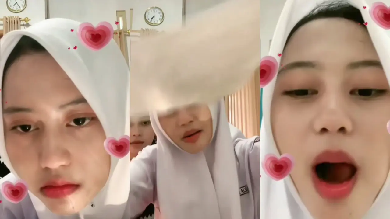ABG eSeM..Ah remes nenen temen nya saat live viral