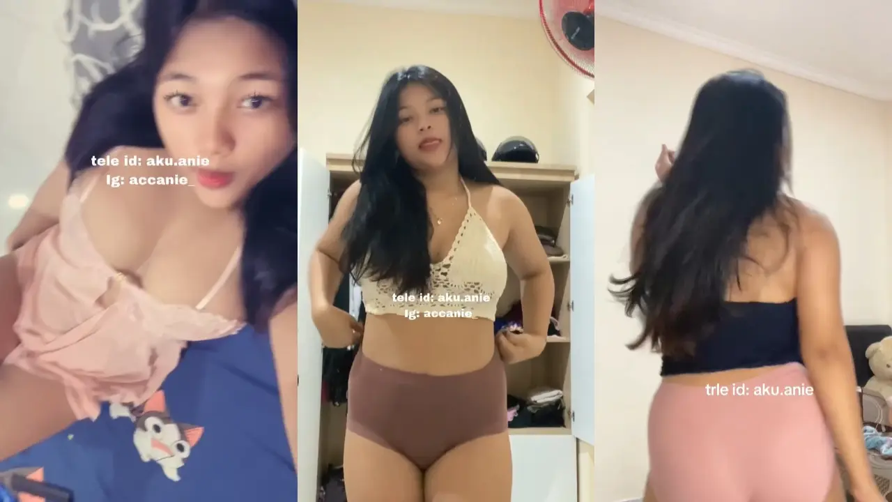 Anie Tiktok Eksklusif Goyang HOT Bikin Ngaceng Viral