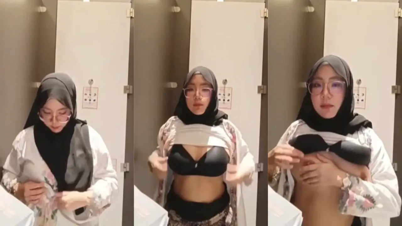  Hijab cantik pamer toket imut 