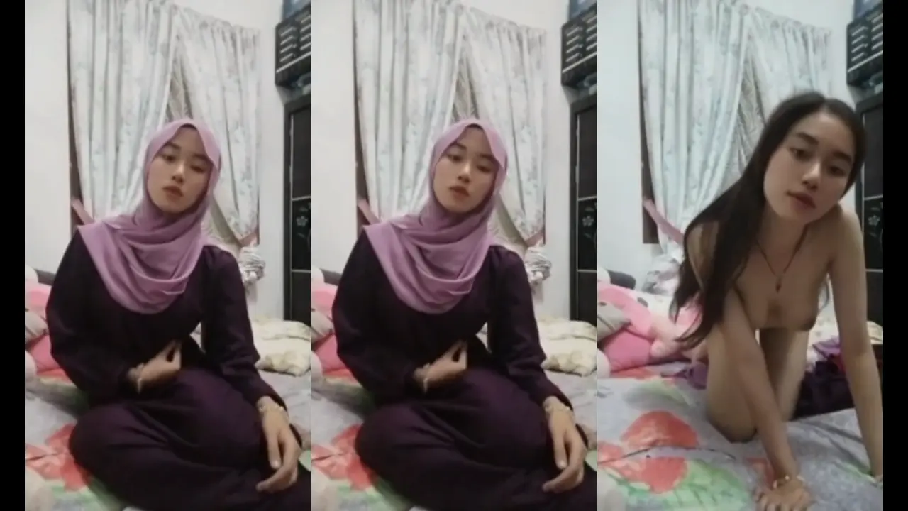 Hijab Malay kirim Video untuk pacar (480)