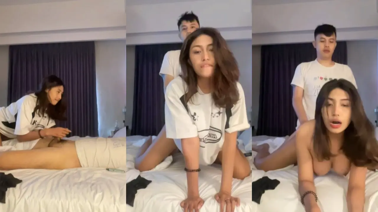 cewenya sange pengen ngewe berakhir dikerasin cowonya