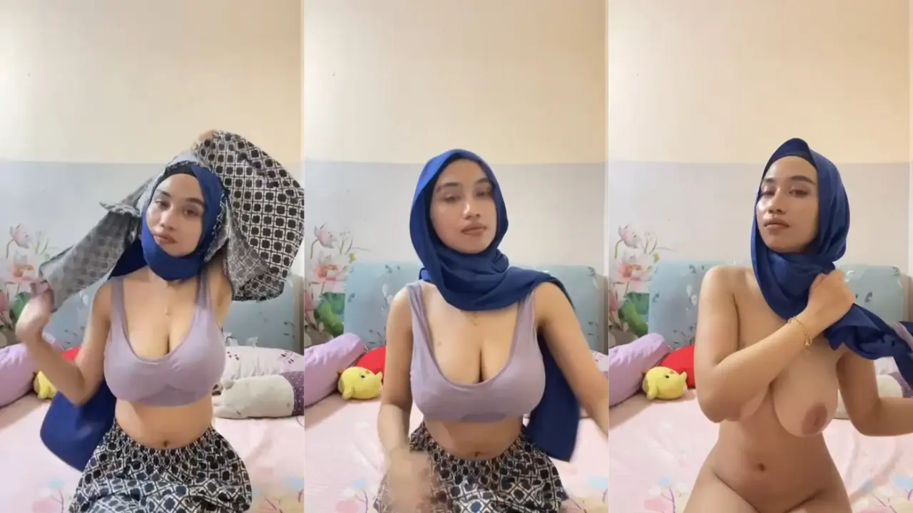 Hijab suka pamer colmek atuhh pen di genjott ni mahh part 1