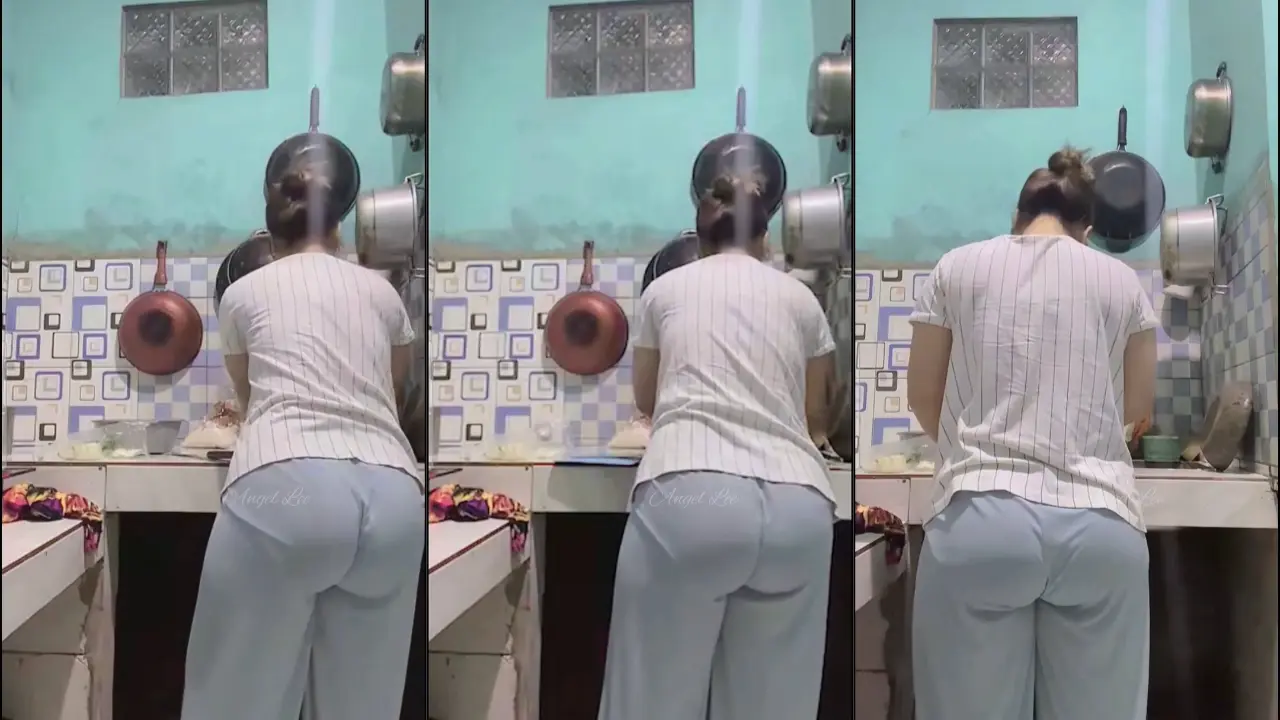 Binor lagi masa pantat nya di remes laki orang di rumah saat sepi