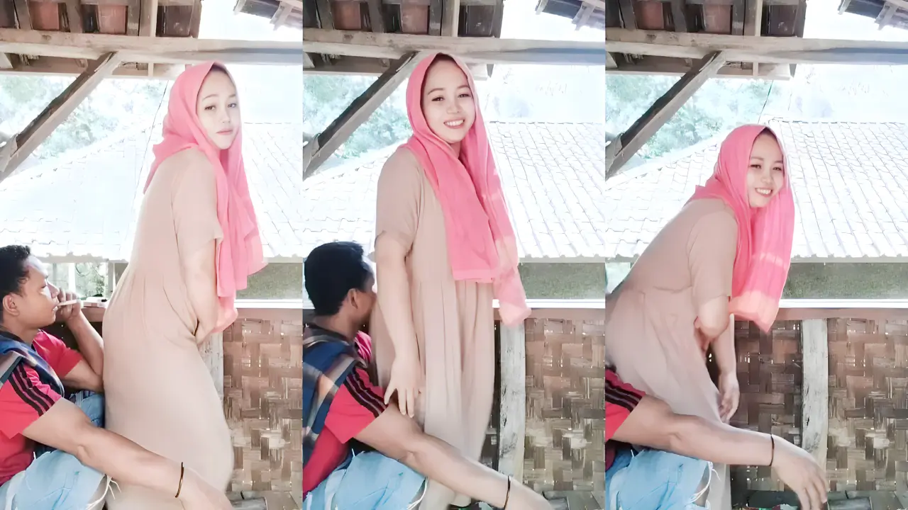 Kuli bangunan jilat pantat binor viral