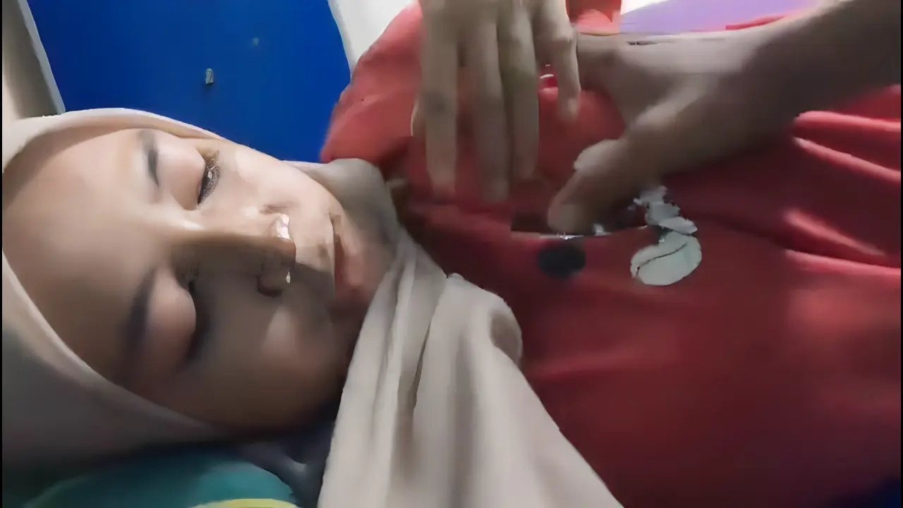 Awek Tudung Kena Ramas