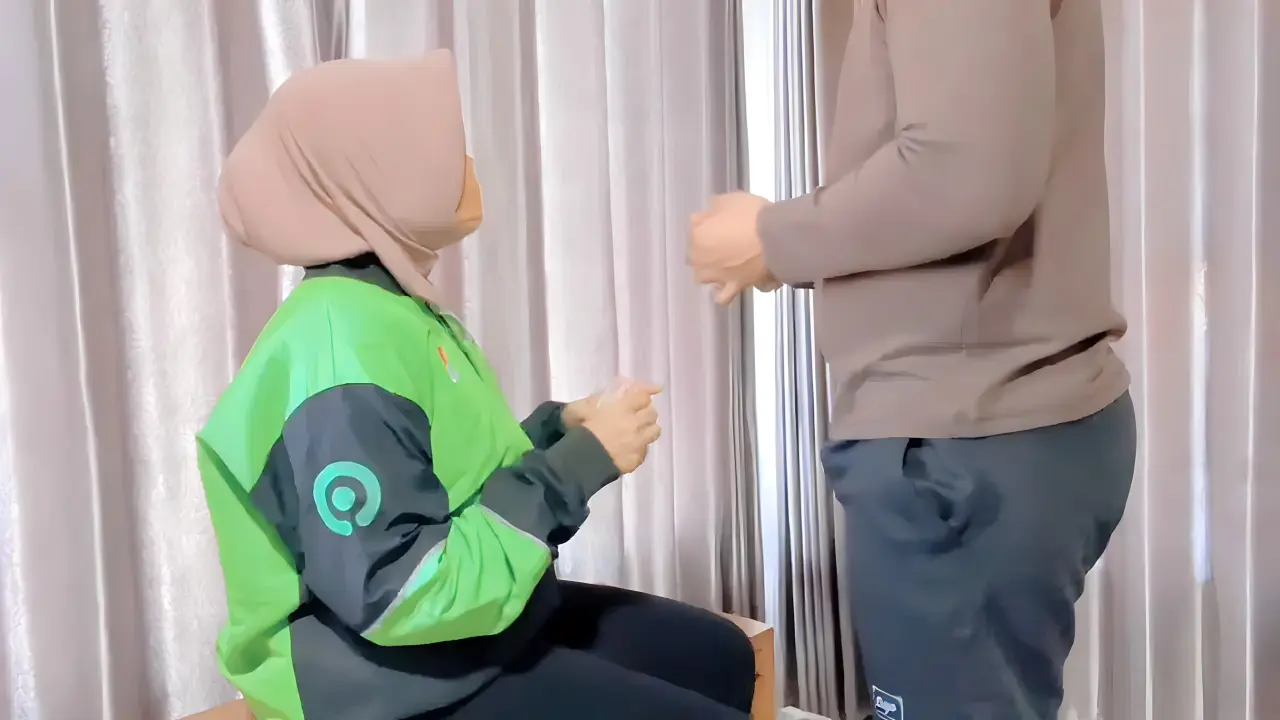 PRANK DRAMA OJOL DAN KURIR Cwek HIJAB