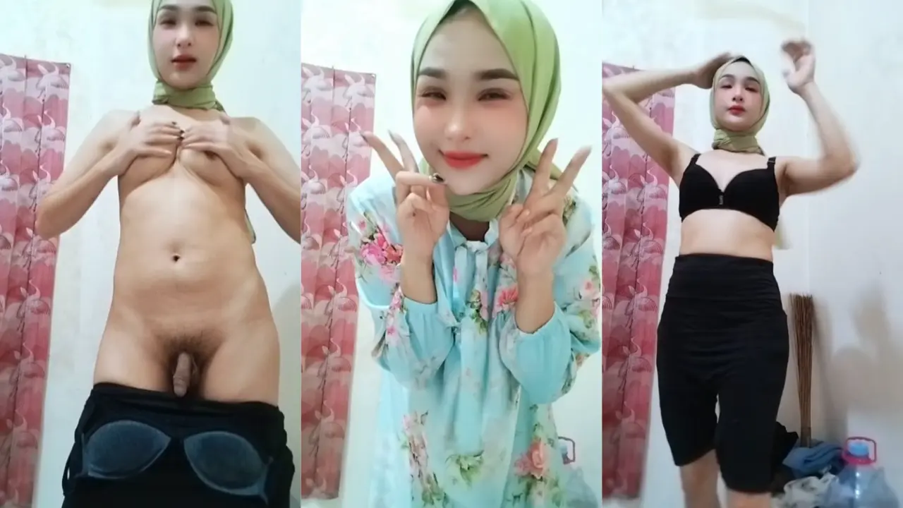 Waria Indonesia hijab manis