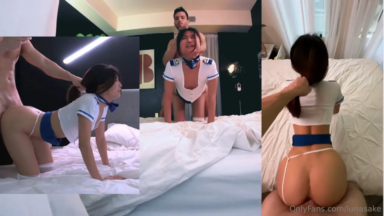 Dek Luna nyobain baju baru