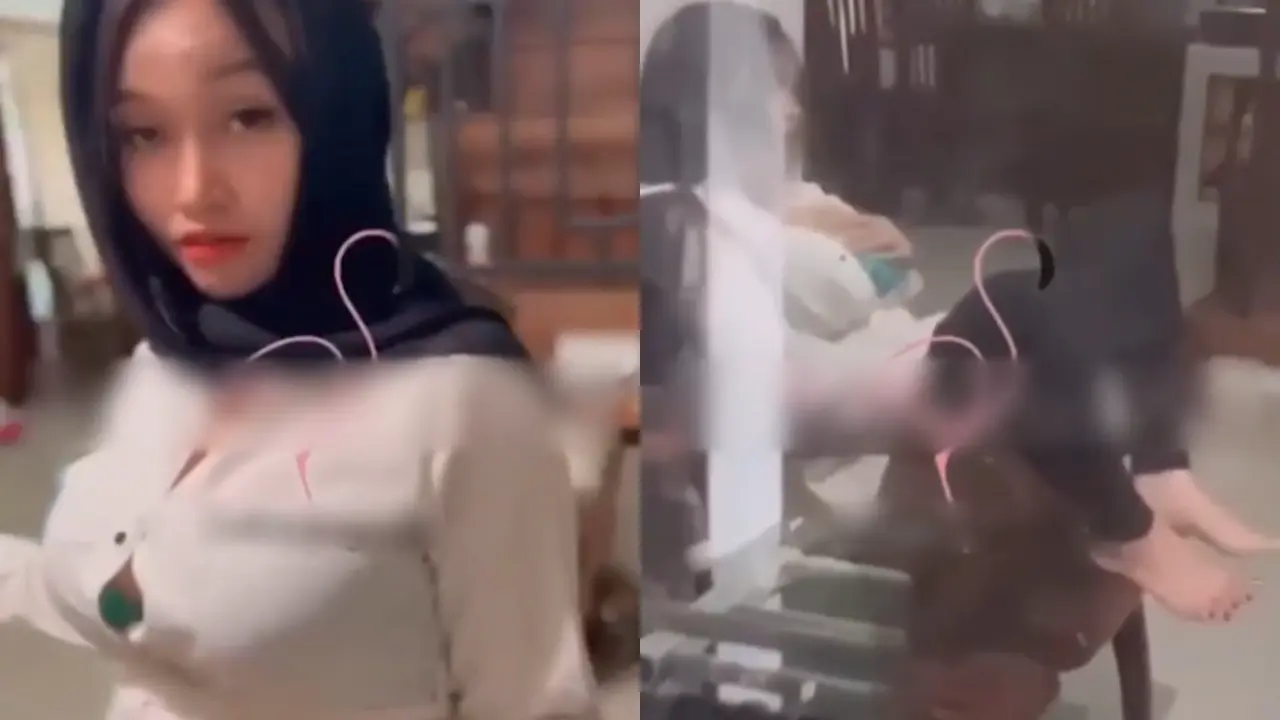 Hijab Bebibi kedatangan Sodara mamah kepergok comek gas entot full percakapan